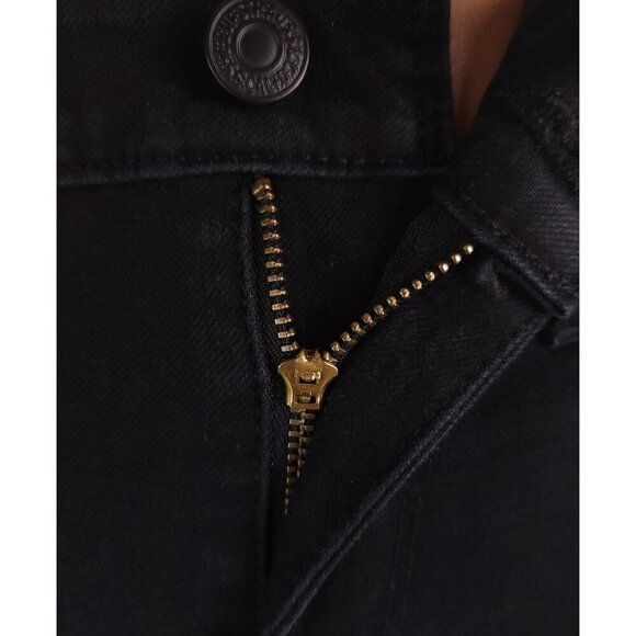 Levi's 721 High Rise Skinny Jeans Size XS 25 x 30 Soft Black $95.50 - Picture 10 of 16